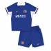 Chelsea Barnkläder Hemma matchtröja till baby 2023-24 Kortärmad (+ Korta byxor) Billigt